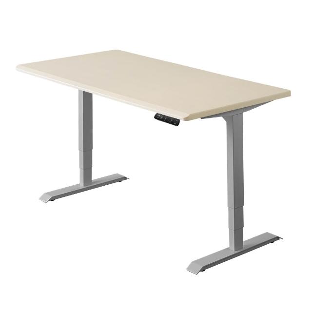 【FUNTE】Prime 4 旗艦款電動升降桌/三節式+ 150x80cm 四方桌板 八色可選(辦公桌 電腦桌 工作桌 書桌)