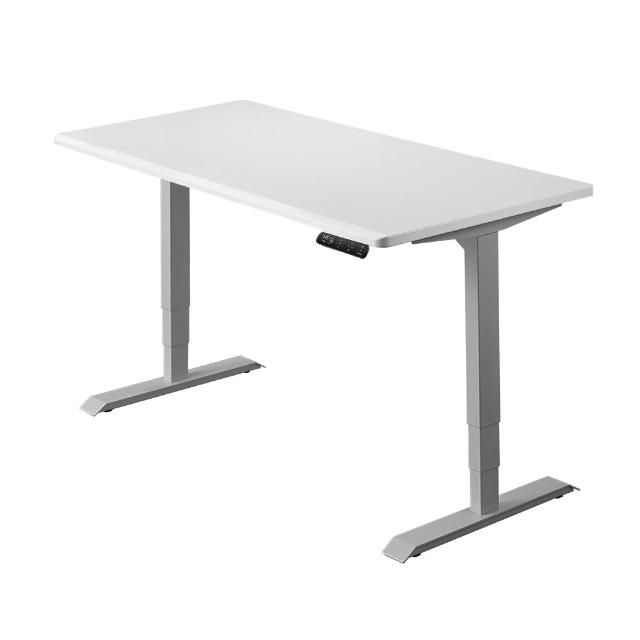 【FUNTE】Prime 4 旗艦款電動升降桌/三節式+ 150x80cm 四方桌板 八色可選(辦公桌 電腦桌 工作桌 書桌)