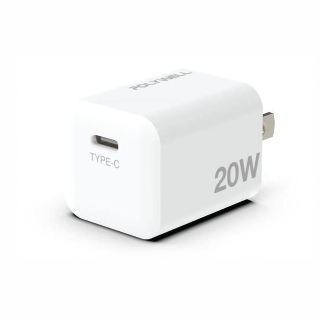 【SYU】一年保固 PD迷你快充頭 20W(BSMI認證 Type-C手機充電器 蘋果安卓適用)