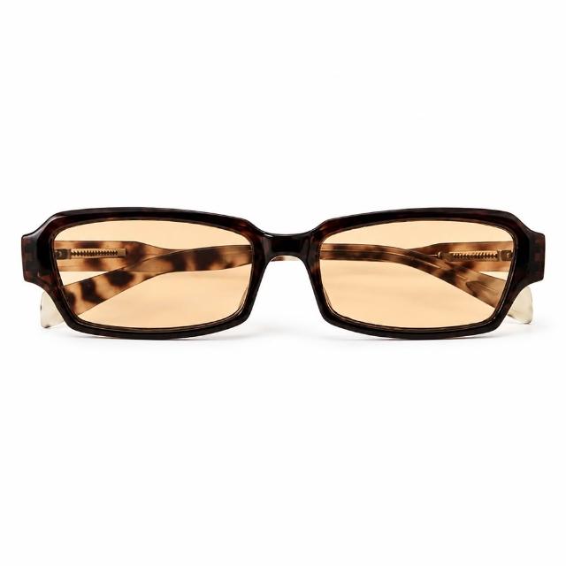 B010沙沙茶抗藍光老花眼鏡(台灣製造 彈性鏡腳 吸收式抗藍光鏡片 抗 UV400 焦距及度數精準 保固1年)