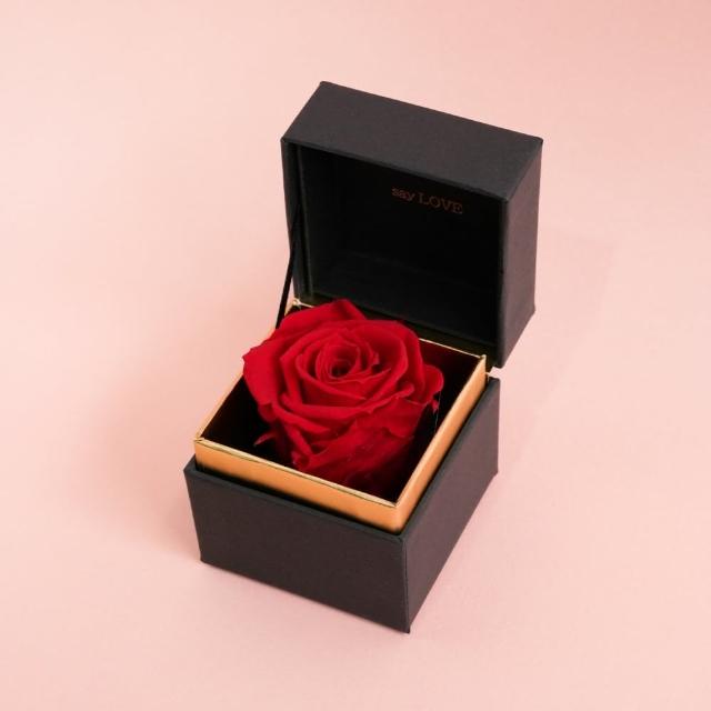 【CNFlower 西恩】SAY LOVE恆星戒盒 共13色(永生花/驚喜/居家布置)