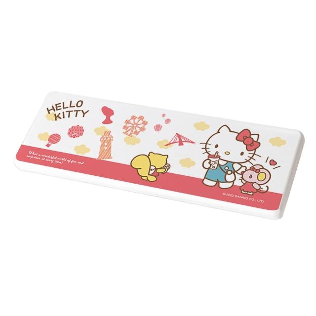 【收納王妃】Sanrio三麗鷗 hello kitty 凱蒂貓 硬式珪藻土 吸水 洗漱墊 防潮(尺寸:24X8X0.9CM)