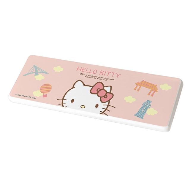 【收納王妃】Sanrio三麗鷗 hello kitty 凱蒂貓 硬式珪藻土 吸水 洗漱墊 防潮(尺寸:24X8X0.9CM)
