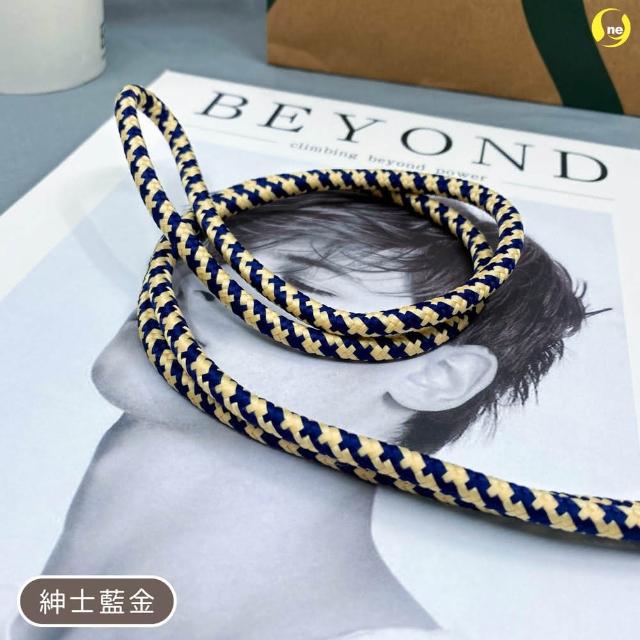 【o-one】Apple/安卓通用款 可斜背頸掛式 金屬扣環掛繩組(短掛片款顏色隨機)