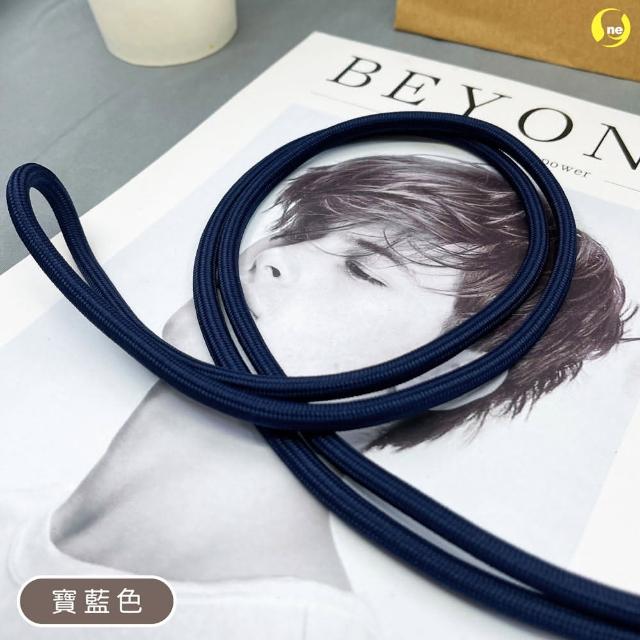 【o-one】Apple/安卓通用款 可斜背頸掛式 金屬扣環掛繩組(短掛片款顏色隨機)