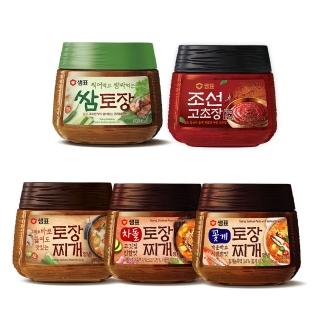 10729448 OL 【韓味不二】韓式道地家常調味料(頂級極品辣椒醬/大醬鍋專用料理醬/大醬-花蟹口味/大醬-牛肉口味/豆瓣醬)