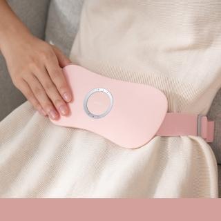 【KINYO】石墨烯暖腹 暖宮貼按摩帶(IAM-2702 腰部舒緩 背部 暖腰 暖頸)