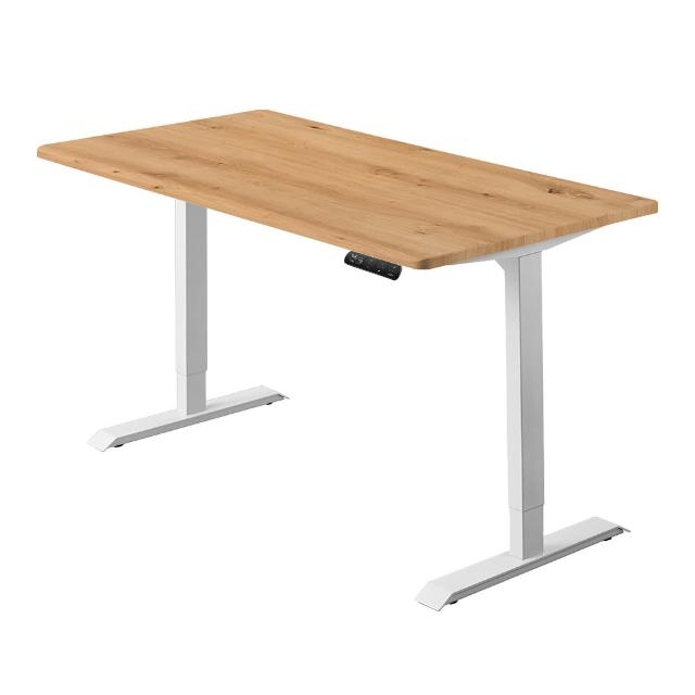 【FUNTE】Prime 4 旗艦款電動升降桌/二節式+ 150x80cm 四方桌板 八色可選(辦公桌 電腦桌 工作桌)