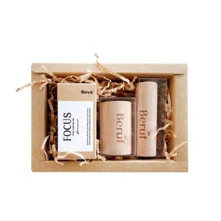 【Bova 法柏精品香氛】法柏複方專注精油10ml+櫸木聞香棒+擴香木(新春年節限定 │ 附禮盒+卡片)
