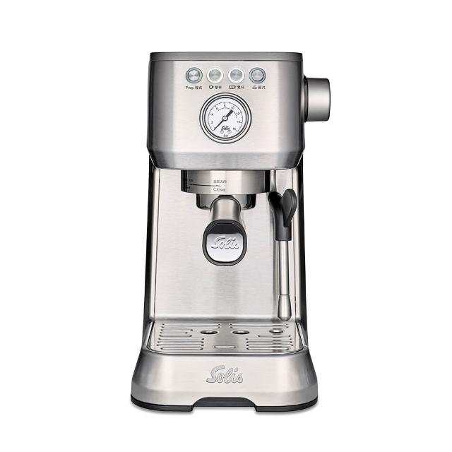 【SOLIS】BARISTA PERFETTA PLUS 家用半自動義式咖啡機(經典銀)