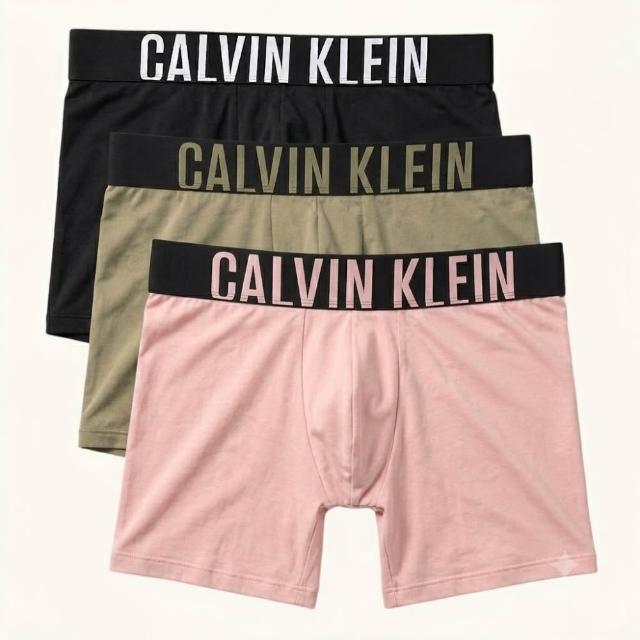 【CALVIN KLEIN】CK男內褲 超細纖維INTENSE POWER四角內褲 3件組(多款任選)