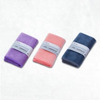 【樂束EZIP】0.1秒瞬吸 極細纖維吸水巾1入 35X35cm(擦車布 廚房抹布 螢幕擦拭布 洗車布 茶巾)