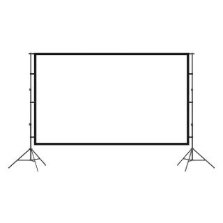 100吋 居家/戶外/露營投影布幕支架組(適用柯達投影機)