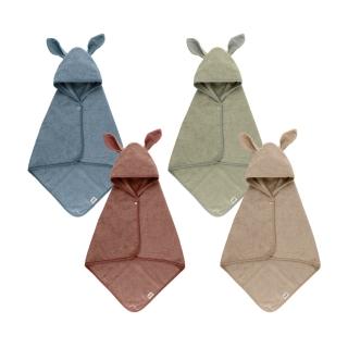 【BIBS】Hoodie Towel Kangaroo 袋鼠連帽浴巾(原裝進口公司貨)