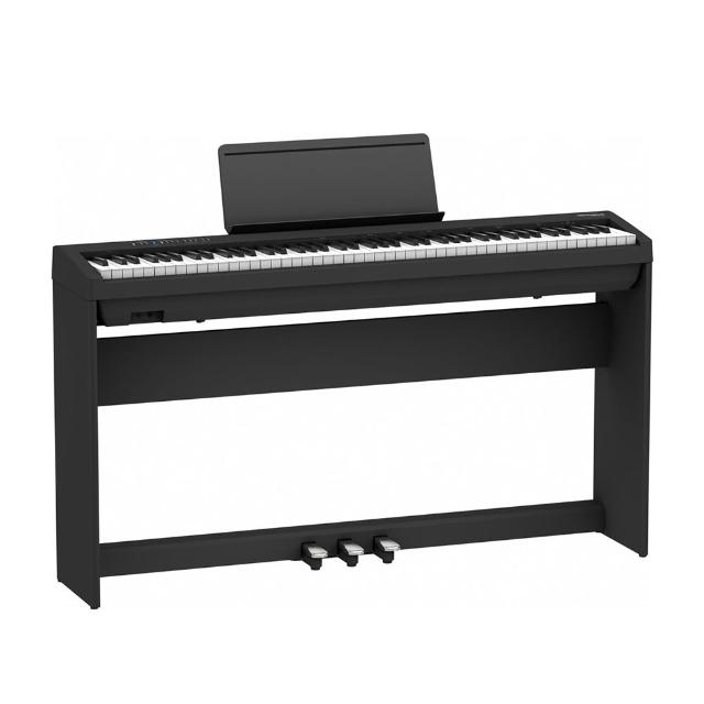 【ROLAND 樂蘭】FP-30X 88鍵 電鋼琴 套裝 固定高度椅(原廠防塵罩/TYPE-C手機錄音線/原保兩年/全新公司貨)