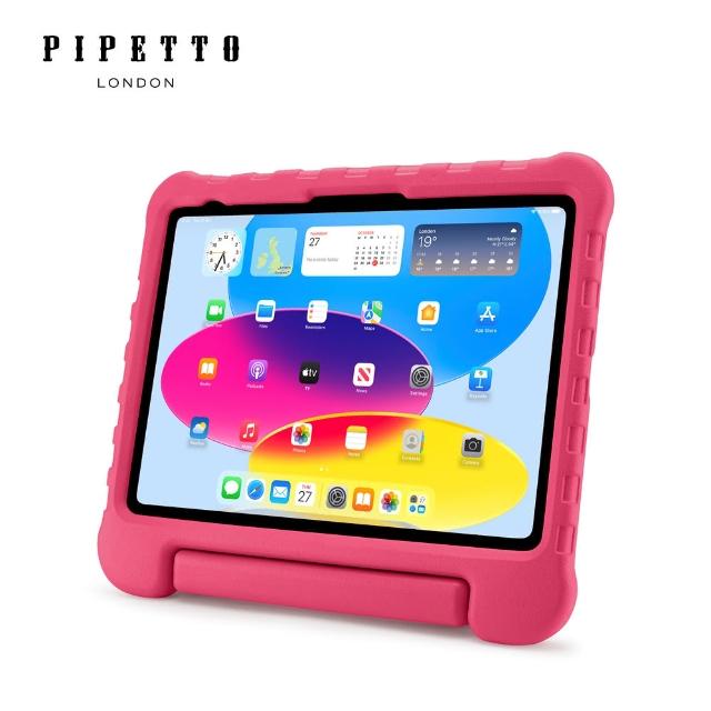 【Pipetto】2025 iPad 11吋 A16 /10代 10.9吋 Activity 兒童用可提防摔保護套(iPad 11/10代)