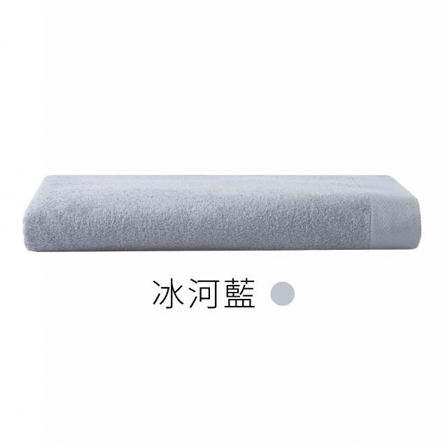 【朵舒】100%美國棉飯店加大浴巾超值三件組(多用途掛環設計/mo選)