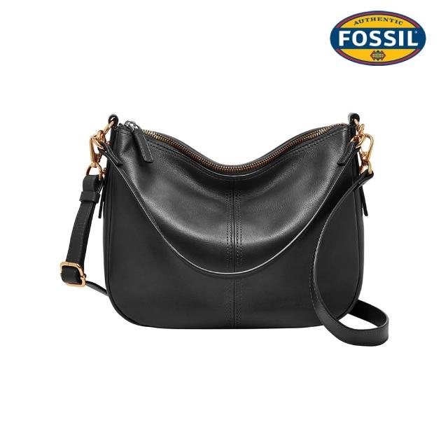 【FOSSIL】Jolie 真皮新月斜背包 (多色可選)