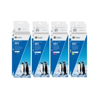 【G&G】for EPSON 2黑6彩 T03Y100/T03Y200/T03Y300/T03Y400 相容連供墨水(適用 L4150/L4160/L4260)