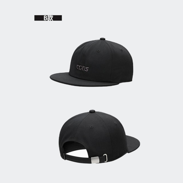 【CONVERSE品牌旗艦店】棒球帽 老帽 鴨舌帽 黑 藍 粉 白 黃(10022135-A01 10022130-A01)