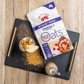【Red Tractor】奇亞籽&亞麻籽Omega3燕麥片(燕麥片、無小麥-500g/包)