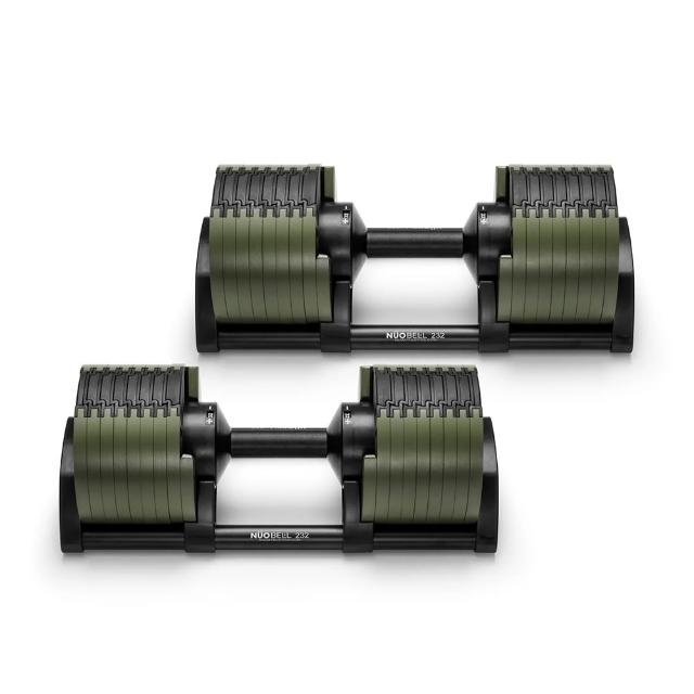 【NUO】232可調式啞鈴32KG一對+MFB-110重訓椅組合(美國MensHealth推薦啞鈴)
