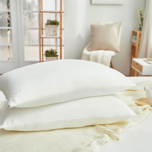 【DUYAN 竹漾】買一送一 熱賣舒眠好枕 -多款任選(枕頭 涼感枕 獨立筒枕 羽絨枕 天絲枕)