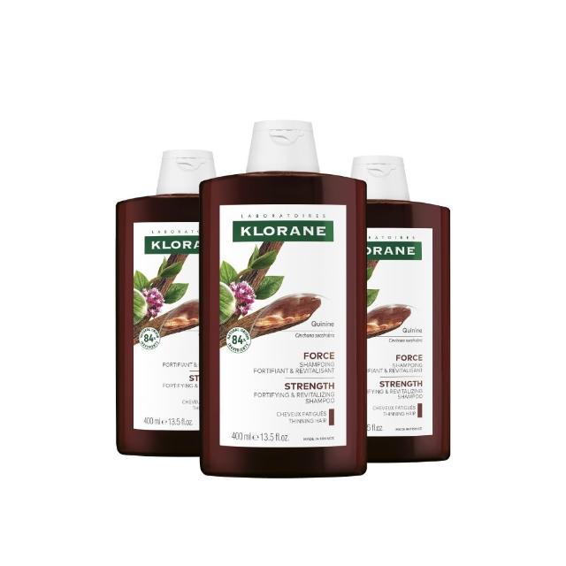 【KLORANE 蔻蘿蘭】官方直營 3入組養髮洗髮精400ml