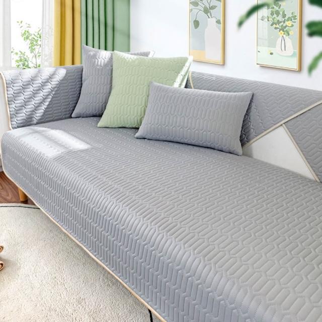 【BonBon naturel】經典暢銷款/超柔觸感 四季舒適防滑沙發墊(沙發墊/保潔墊/涼感/椅墊/遊戲墊)