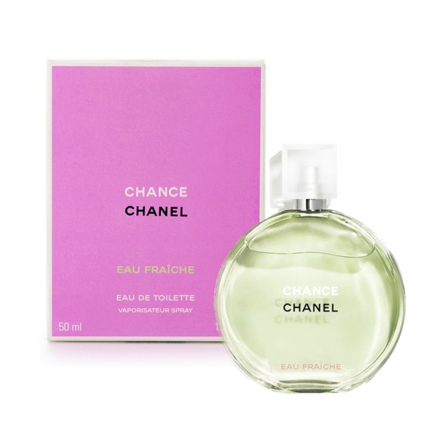 【CHANEL 香奈兒】CHANCE系列淡香水 50ml(多款任選 粉紅甜蜜/綠色氣息/黃色邂逅)-99特談