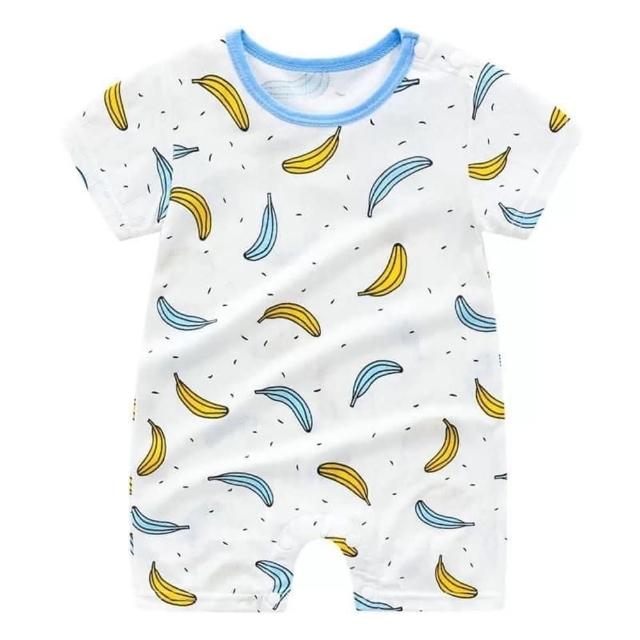 【安朵童舖】現貨網眼薄款提花透氣寶寶爬服洞洞裝兒童連身裝網眼裝嬰兒哈衣包屁衣連身衣(018)