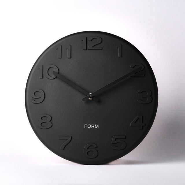 【LIVING FORM 方房】《豐圓》莫蘭迪色設計時鐘(簡約設計/北歐風格/質感生活/掛鐘/壁鐘/新居)