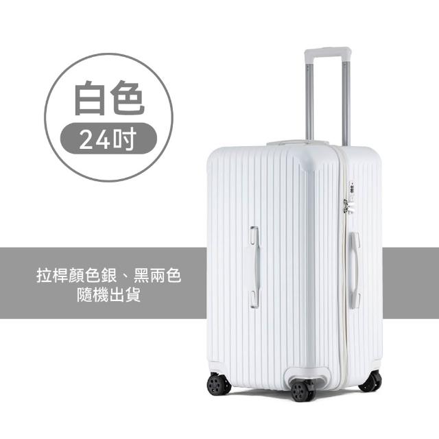 【Odyssey 奧德】大容量行李箱 胖胖箱 24吋 託運箱(拉鍊款 37開 SPORT 拉桿箱 行李箱)