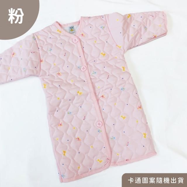 【Oluna 歐露娜】雙園小童暖長袖睡袍 24號 寶寶睡袍 寶寶和服 寶寶防踢被 幼童睡袍 兒童睡袍