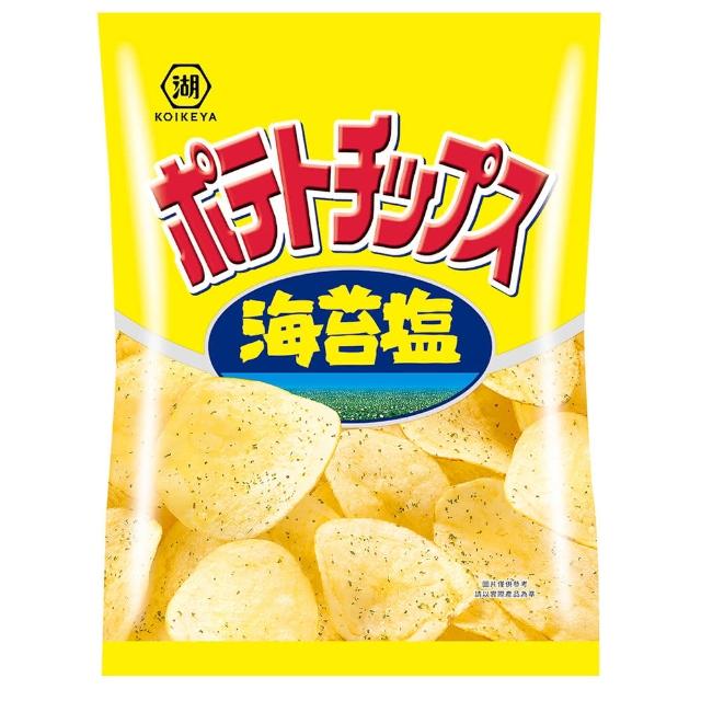 【KOIKEYA 湖池屋】洋芋片61g-66gX10入X3箱(海苔鹽/北海道玉米濃湯 口味任選)