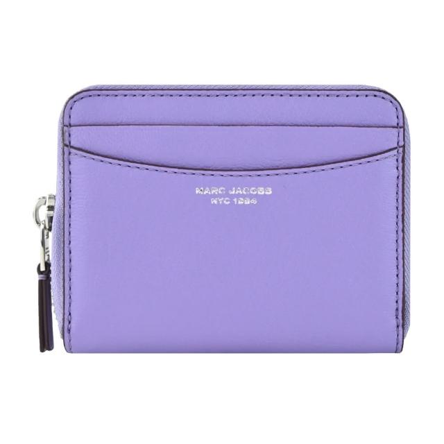 【MARC JACOBS 馬克賈伯】THE SLIM 84羊皮拉鍊卡片零錢包(多色選)