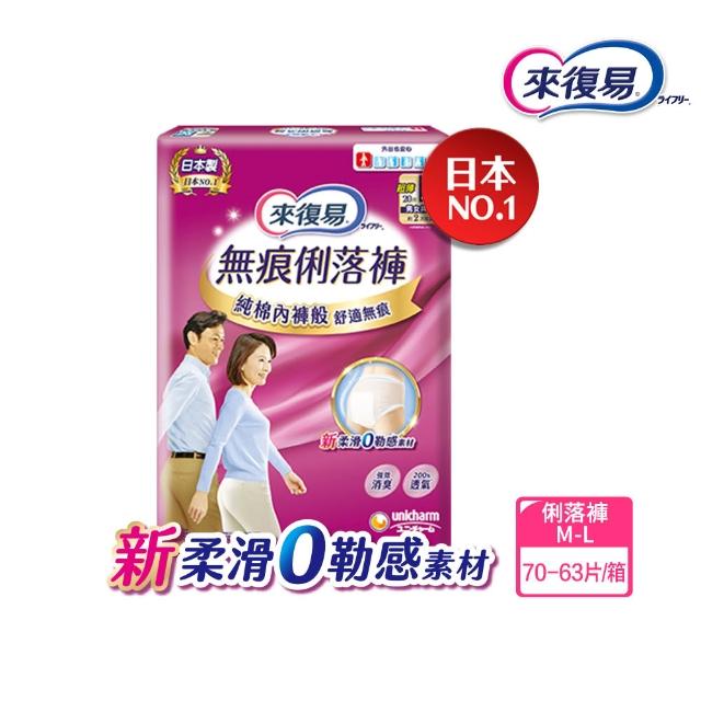 【來復易】成人褲型紙尿褲S-XXL 2箱組(防漏安心復健褲/輕薄活力褲/宛如內褲超薄褲/無痕俐落褲)