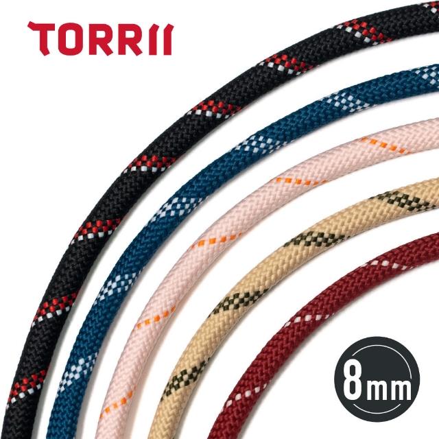 【TORRII】Knotty 山系風格編織手機掛繩 8mm(通用款/夾片)