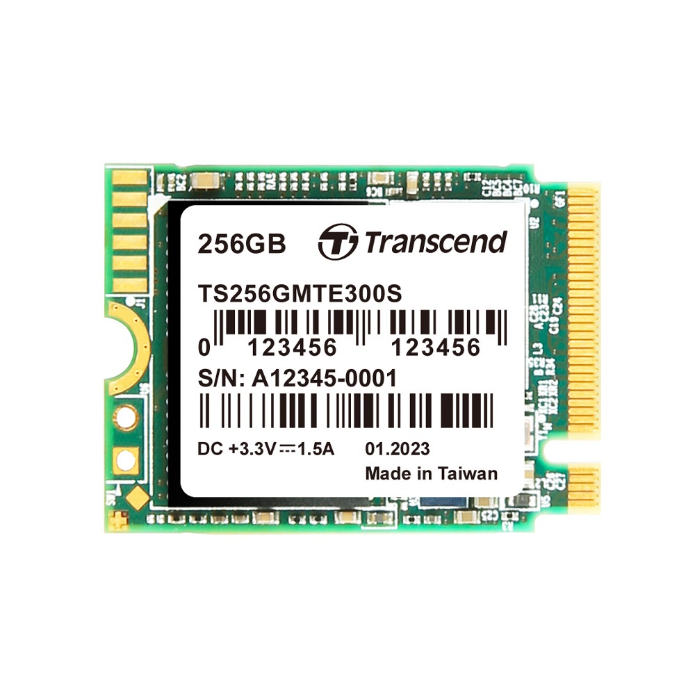 Transcend 創見】MTE300S 512GB M.2 2230 PCIe Gen3x4 SSD固態硬碟