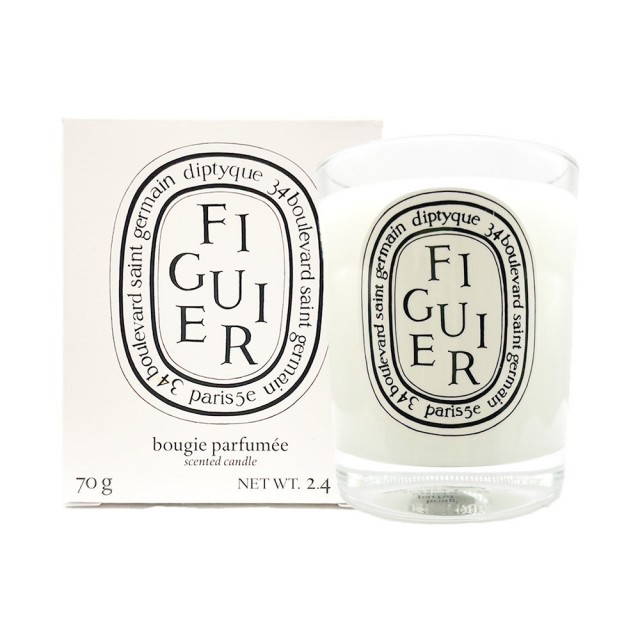 【Diptyque】香氛蠟燭 70g(多款任選/國際航空版/玫瑰/無花果)