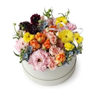 【CNFlower 西恩】百花齊放 鮮花禮盒(送禮/買花/花禮/鮮花/擺飾/裝飾)