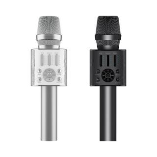 【Gigastone 立達國際】無線藍牙5.0麥克風 KM-8500(單入(支) /內建喇叭/TWS雙人歡唱/原伴唱/唱歌APP/手機)