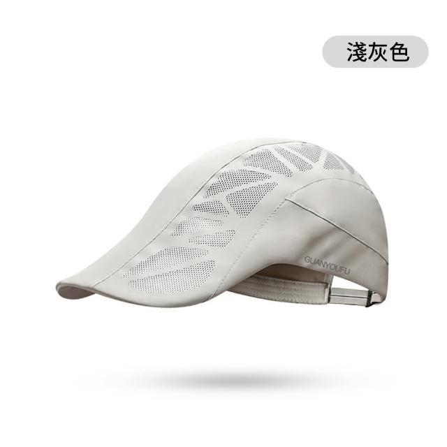 【golovejoy】運動鴨舌帽UPF50+(腳踏車帽子 自行車帽子 慢跑帽子 戶外運動 輕量鴨舌帽 透氣防曬 男女通用)
