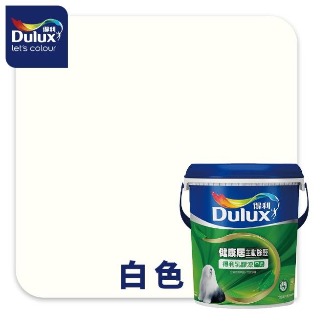 【得利】Dulux官方旗艦店★6坪 健康居乳膠漆+壁癌包組合(油漆 壁癌)
