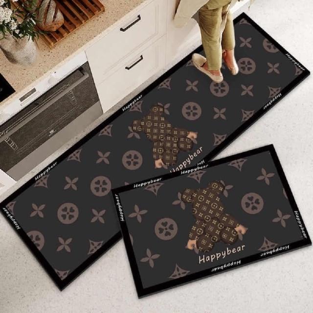 【Zhuyin】吸水防油硅藻土廚房軟墊 買大送小套裝(軟式珪藻土 吸水踏墊 防滑地墊 吸水踏墊)