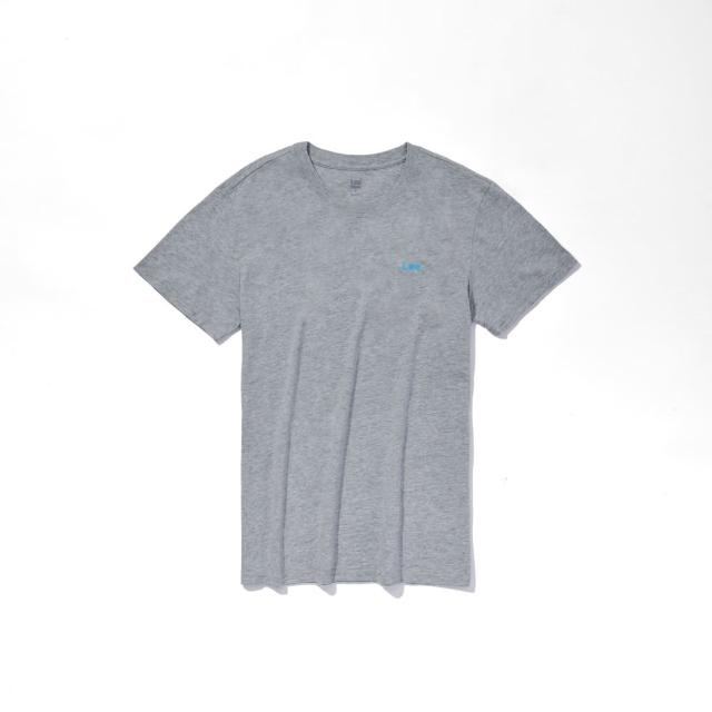 【Lee】出清品-男裝 短袖T恤 / 左胸立體轉印 撞色小LOGO 共4色 標準版型(LB302031)
