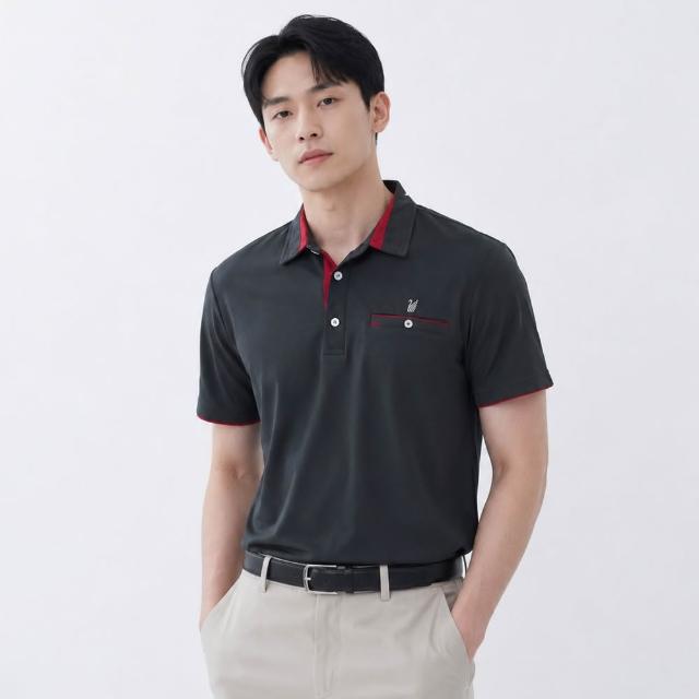 【遊遍天下】男款抗UV防曬速乾吸濕排汗機能POLO衫GS1037(M-6L 大尺碼)