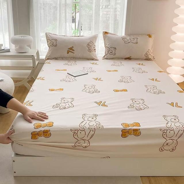 【寢聚 Sleep Club】買一送一 超防水防塵防蹣 保潔墊 床包(單人/雙人/加大任選 床包 床單 床墊 床套)