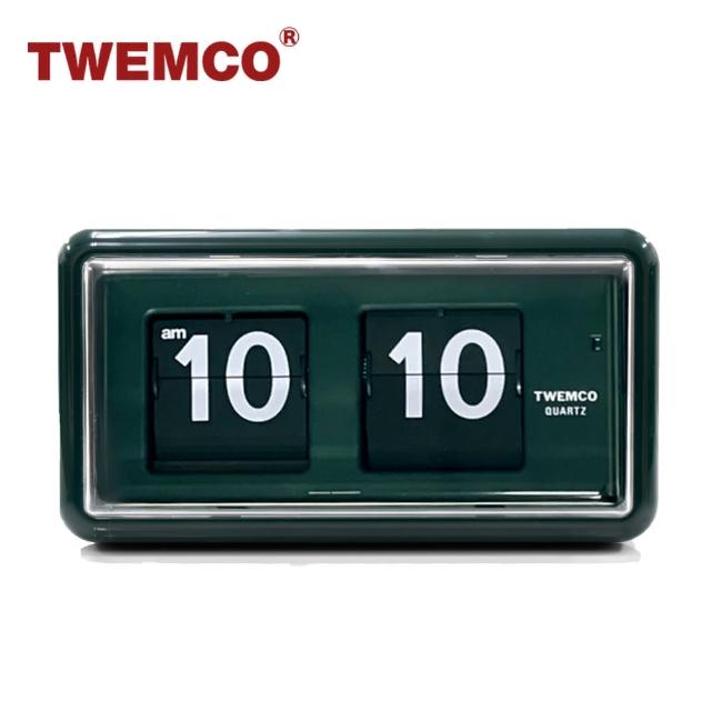 【TWEMCO】QT-30 翻頁鐘 時鐘 桌放 壁掛兩用(共9色)