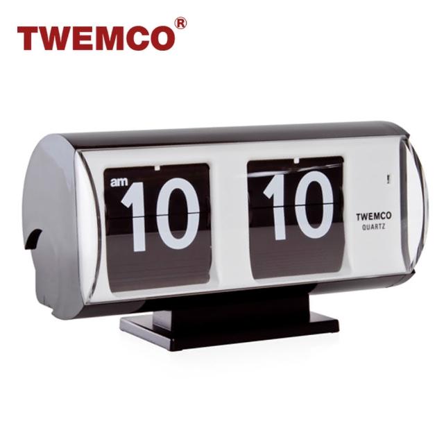 【TWEMCO】QT-30T 翻頁鐘 時鐘 復古半圓(共5色)